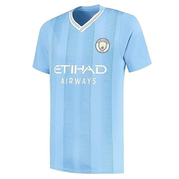 Man City Football Jersey for Boys Girls Football Jersey | Sports English Club Leauge Jerseys (5-6 Years, Multicolor-3)