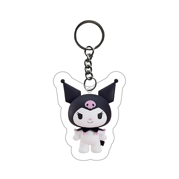 Kuromi Keychain For Kids Girls | Aesthetic Bike,Bag Key Tag Keyrings for Home Multicolored