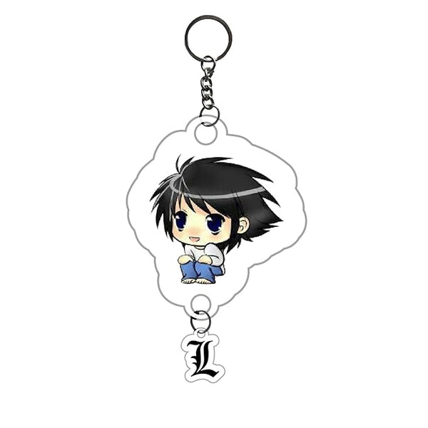 Death Note L Keychain | Anime Key chain Hanging Pendant For Kids Boys Girls Gift