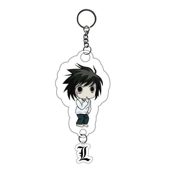 Death Note L Keychain | Anime Key chain Hanging Pendant For Kids Boys Girls Gift