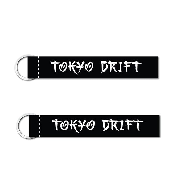 1Pcs Tokyo Drift Lanyard Keychain Holder Compatible For Bikes Riders Men's Women's Key Tag Multicolored (6 x 1 Inches)