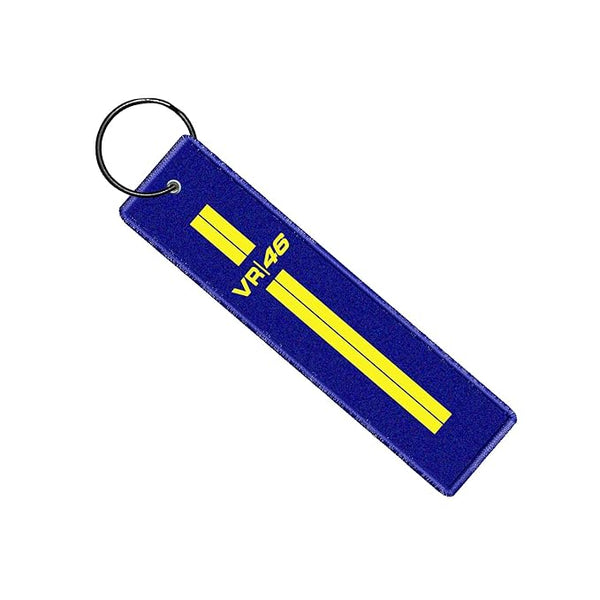 Vr 46 Keychain For Boys Bike Motorcycle Key Tag Multicolor (L x H 5 x 1 Inch)