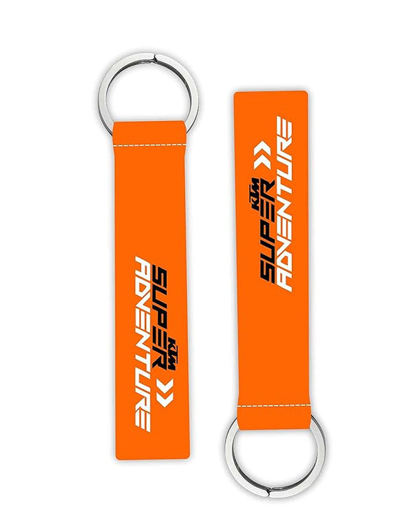 1Pcs Adventure Ktm Lanyard keychain Holder Compatible For Bikes Riders Men's Women's Key Holder Key Tag Multicolored (6 x 1 Inches)