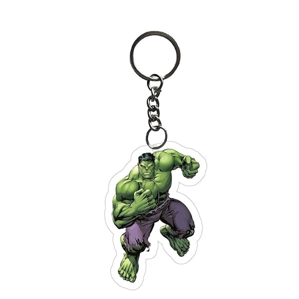 Hullk Keychain For Kids Boys| Aesthetic Bike,Car,Bag Key Tag Keyrings for Home Multicolored