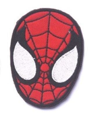 Spider Patches Embroidered Sweable Applique Patches Jackets Riders Boys Girls Jeans Clothes Any Garments Etc L x H 1 x 2 inches Medium Multiclored