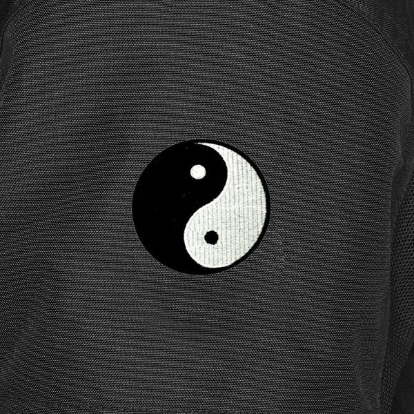 Yin Yang Theme Embroidery Sewable Decorative Patches for Boys Girls Jackets Jeans Bags Clothes Etc L x H 3.5 x 3.5 Inches