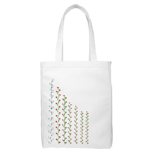 Personalized Embroidery Tote Bag, Customized Reusable Handbag For Women And Girls, Design with Free Personalization