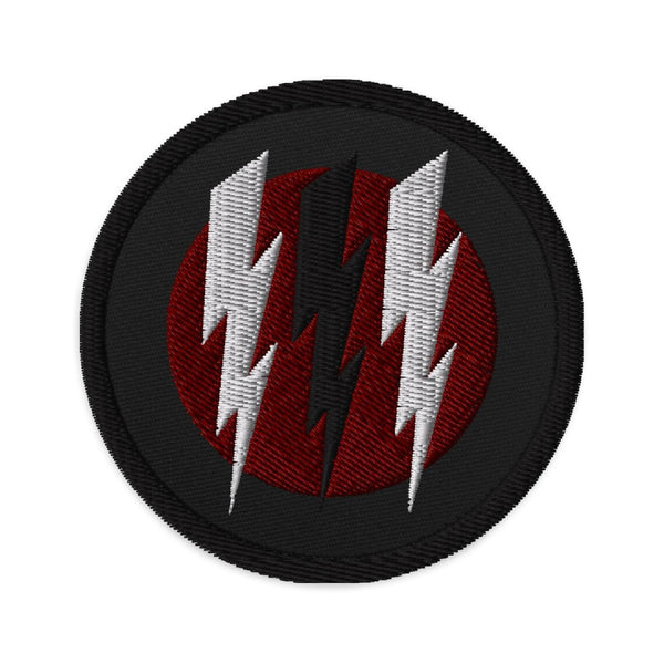 Lightning Bolt Sweable Embroidery Applique Patches for Jeans Jackets Bags Clothes T Shirts Shirts Any Garments Clothes ETC (L x H 3 x 3 inch)