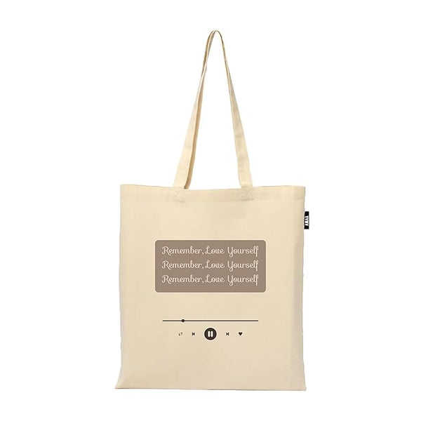 Tote Bag For Shopping | Reusable Shopping Bag Canvas Tote Bag for Grocery Shopping Shoulder Handbag Travel Bag for Men and Women