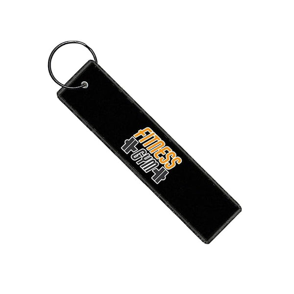 1PCS  Fitness Gym Keychain For Boys Bike Riders Motorcycle Key Tag (L x H 5 x 1 Inch)