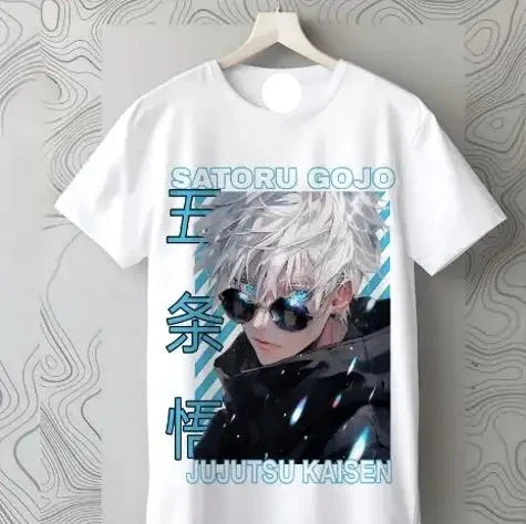 GOJO Anime Lover Round Neck T Shirt for Kids Boys and Girls