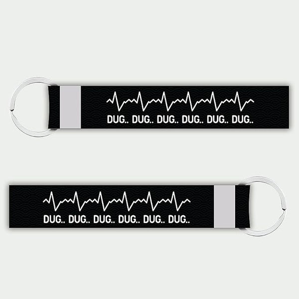 1PCS Adventure Ready Lanyard Keychain For Bike Car Girls Boys Polyester Fiber Keyrings L X H 6 X 1 Inches