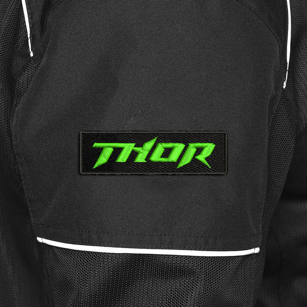 Superhero Logo Theme Embroidered Sweable Applique Patches Riders Jackets Boys Girls Jeans Bags Clothes Dress Any Garments L x H 4 x 1.25 inch (Green)