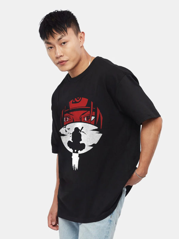 Itachi Uchiha Clan Oversized  ANIME T-Shirt