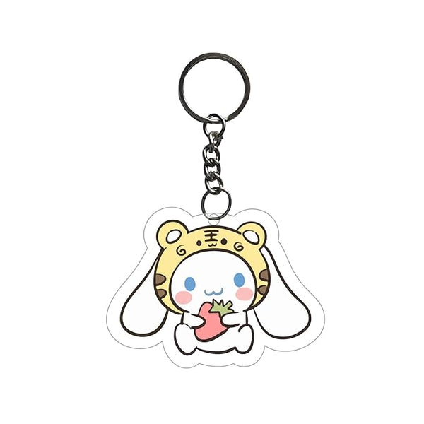 Cinnamoroll Keychain For Kids Girls | Aesthetic Bike,Bag Key Tag Keyrings for Home Multicolored
