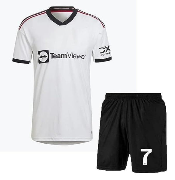 Ronaldo Jersey Combo Football Jersey with Shorts for Boys Girls Football Jersey | Sports Ronaldo National and Clubs Jersey