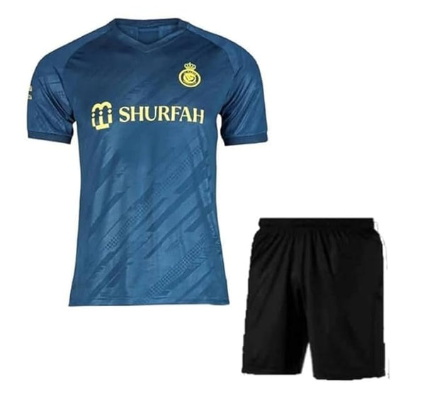 Ronaldo Jersey Combo Football Jersey with Shorts for Boys Girls Football Jersey | Sports Ronaldo National and Clubs Jersey