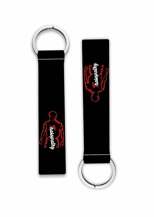 1Pcs Actor Thalapathy Vijay Lanyard keychain Holder Bikes Cars Scooters Men's Women's Boys Girls Key Holder Key Tag Multicolored (6 x 1 Inches)
