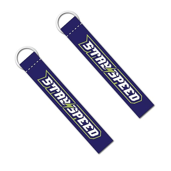 1Pcs Stay Speed Keychain | Off Road & Travel Keychain | New Premium Keychain | Keychain For Bikes & Cars Multicolored (6 x 1 Inches)