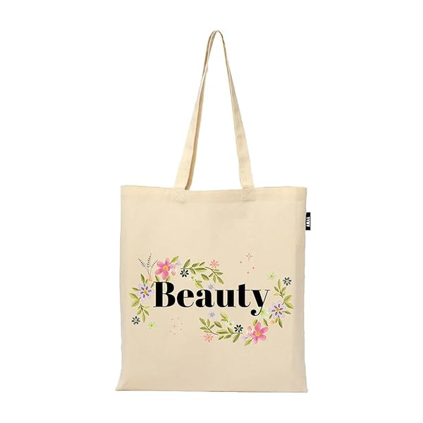 Tote Bag | 100% Organic Cotton Shopping | Grocery | Tote Bag Women Office College Grocery Vegetable Bags Market, Canvas Tote Bag 15kgs Capacity 13 x 15.7 Inch