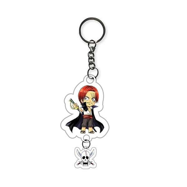 Unique Custom Keychain - Make It Yours One Piecee Keychain | Cute Anime Hanging Pendant Key Chain For Boys Girls Gift