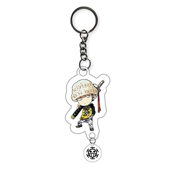 Unique Custom Keychain - Make It Yours One Piecee Keychain | Cute Anime Hanging Pendant Key Chain For Boys Girls Gift