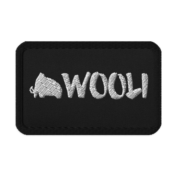 Sweable Wooli Embroidery Applique Patches for Any Type of Garments T Shirts Bags Jackets Jeans Shirts ETC (L x H 3 x 2 Inch)