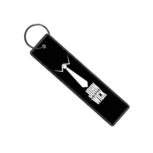 John Wick Quotes Keychain For Boys Bike Motorcycle Key Tag (L x H 5 x 1 Inch)