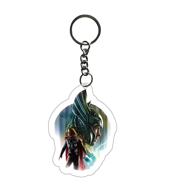 Thor Keychain For Kids Boys| Aesthetic Bike,Car,Bag Key Tag Keyrings for Home Multicolored