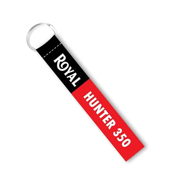 1Pcs Royal Hunter 350 Lanyard Keychain Holder Compatible For Bikes Riders Men's Women's Key Holder Key Tag Multicolored (6 x 1 Inches)