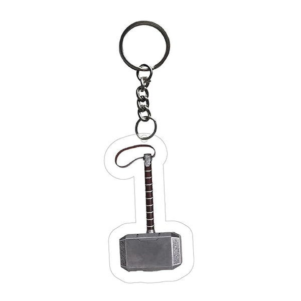 Thor Keychain For Kids Boys| Aesthetic Bike,Car,Bag Key Tag Keyrings for Home Multicolored