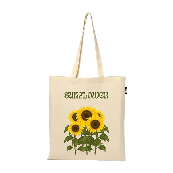 Tote Bag | 100% Organic Cotton Shopping | Grocery | Tote Bag Women Office College Grocery Vegetable Bags Market, Canvas Tote Bag 15kgs Capacity 13 x 15.7 Inch