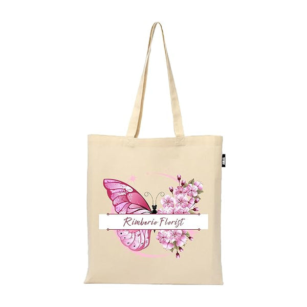 Tote Bag | 100% Organic Cotton Shopping | Grocery | Tote Bag Women Office College Grocery Vegetable Bags Market, Canvas Tote Bag 15kgs Capacity 13 x 15.7 Inch