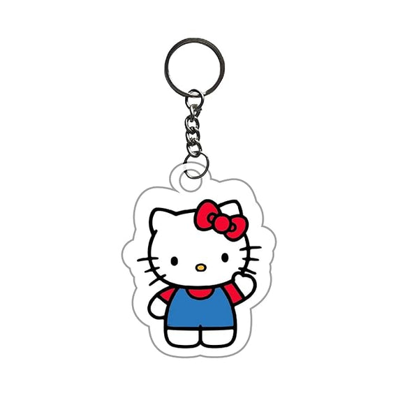 Unique Custom Keychain - Make It Yours Hello Kitty Keychain | Anime Key chain For Kids Girls Gift 1PCS