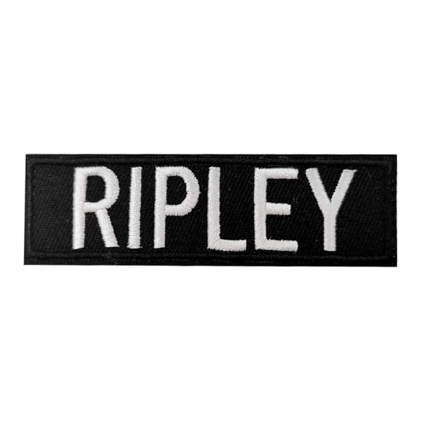Ripley Sweable Embroidery Applique Patches for Backpacks T Shirts Jackets Jeans Jackets Bags Shirts All Clothes Garments ETC | L x H 3 x 1 Inch | Rectangular Patches