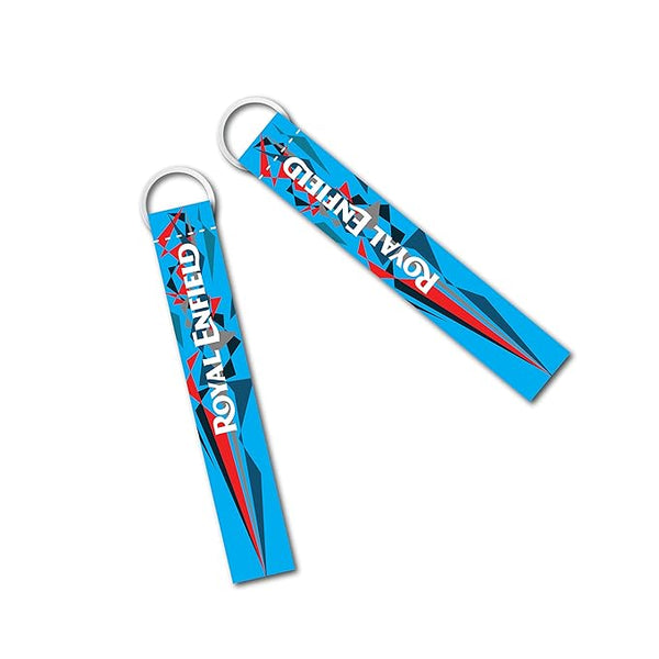 1Pcs Royal Bullet Lanyard Keychain Holder Compatible For Bikes Riders Men's Women's Key Holder Key Tag Multicolored (6 x 1 Inches)