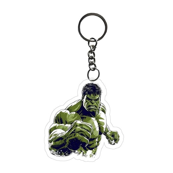 Bat-man Keychain For Kids Boys | Aesthetic Bike Car Bag Key Tag Keyrings for Home Multicolored