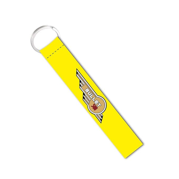 1Pcs Bullet Royal Classic Lanyard Keychain Holder Compatible For Bikes Riders Men's Women's Key Holder Key Tag Multicolored (6 x 1 Inches)