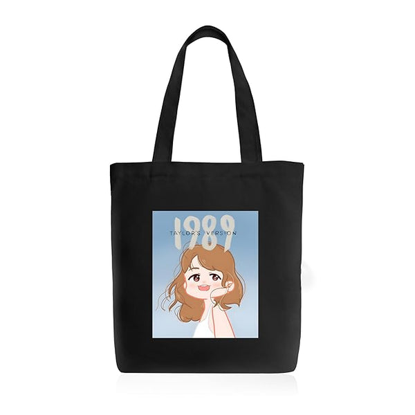 Tay-lorrr Swiftzz Tote Bag With Zipper for Women Colleges Travel Girls Stylish Tayl-orrr Swi-ftss Lovers Fans Tote Bag L x H 15 x 17 Inch