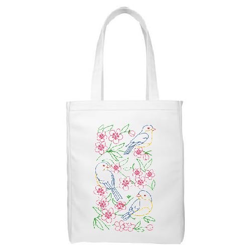 Embroidery Tote Bag, For Women Men Customized Reusable Handbag Design With Free Personalization