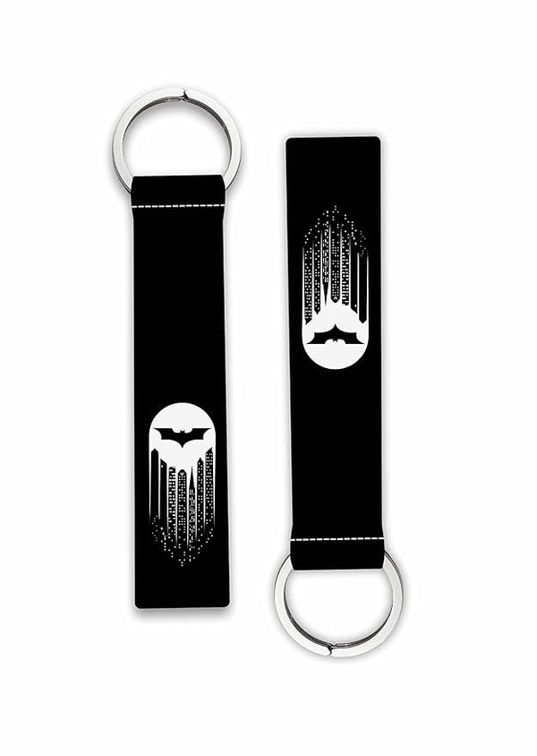 1Pcs Superhero Logo Printed Lanyard Keychain Holder For Scoters Cars Bikes Riders Boys Girls Men's Women's Scooters Key Holder Key Tag Multicolored (6 x 1 Inches)