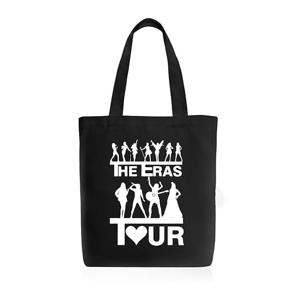 Printed Tay-lorrr Swiftzz Tote Bag With Zipper Womens College Travel Girls Stylish Tayl_oorr Switzzz Lovers Fans Tote Bag L x H 15 x 17 Inch