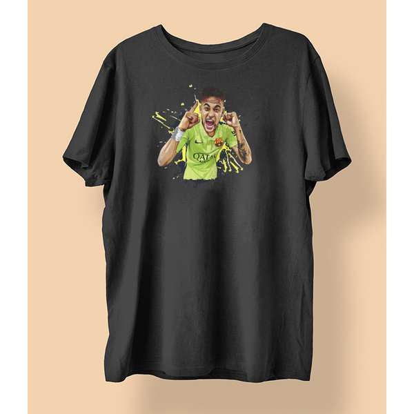 Neymar Inspired Performance T-Shirt – Stylish & Comfortable Football Fan Gear