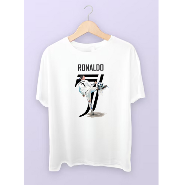 RONALDO Inspired Performance T-Shirt – Stylish & Comfortable Football Fan Gear