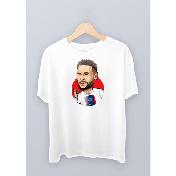 Neymar Inspired Performance T-Shirt – Stylish & Comfortable Football Fan Gear