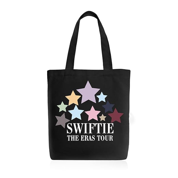 Printed Tay-lorrr Swiftzz Tote Bag With Zipper for Womens Travel College Stylish Girls Tay-lorrr Swiftzzz Fans Tote Bag L x H 15 x 17 Inch