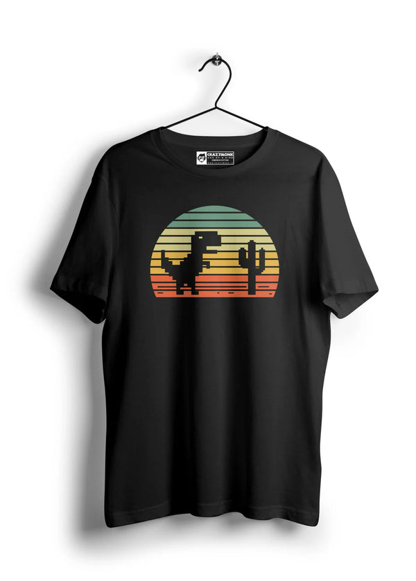 Dino Run Half Sleeve T-Shirt