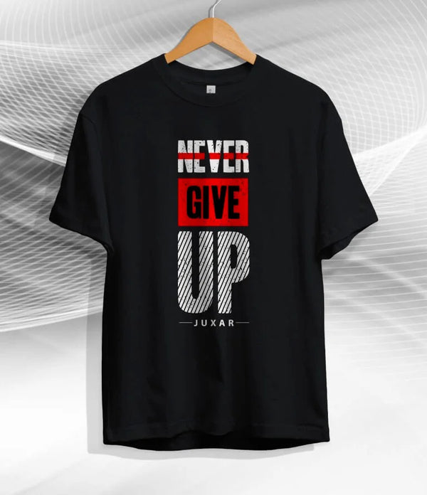 Never Give Up motivation t shirt